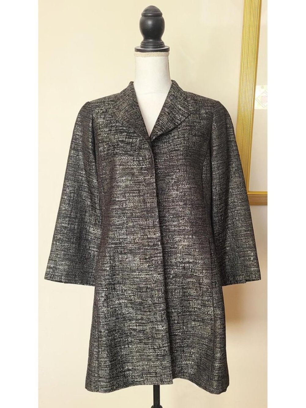 Eileen Fisher Womens Overcoat / Long Coat - Size S/P